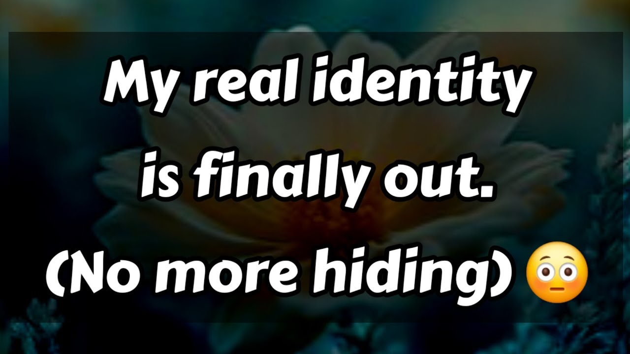 My real identity is finally out. (No more hiding) 😳🧐😕😦😧🥺🥹 || Shocking Dm to Df 💙💛 #loveletter 