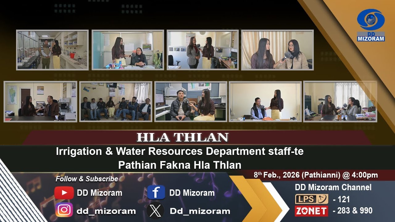 Request prog - Irrigation & Water Resources Department staff te Pathian Fakna hla thlan