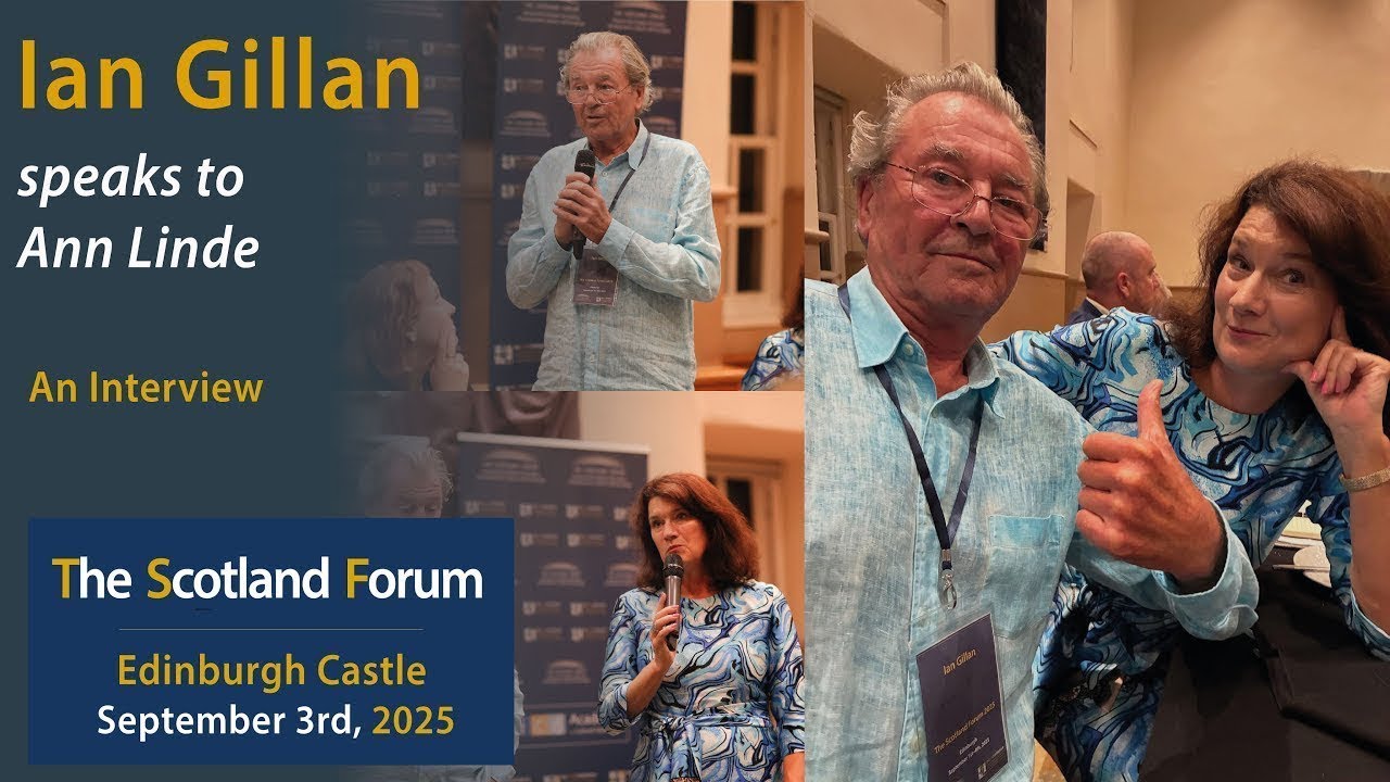 Ian Gillan Speaks to Ann Linde - An Interview (Edinburgh Castle; September 3rd, 2025)