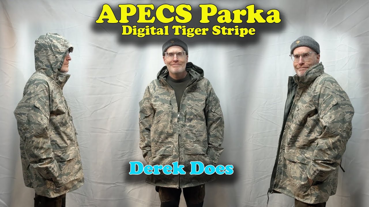 APECS PARKA Tiger Stripe