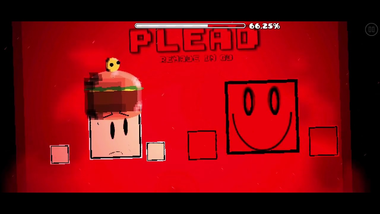 PLEAD pero en geometry dash? Nivel PLEAD In GD