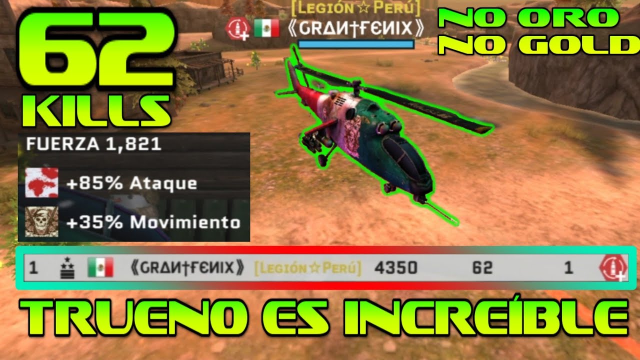 Massive Warfare: Amazing T2 Thunder [Trueno con Recarga Rápida+]