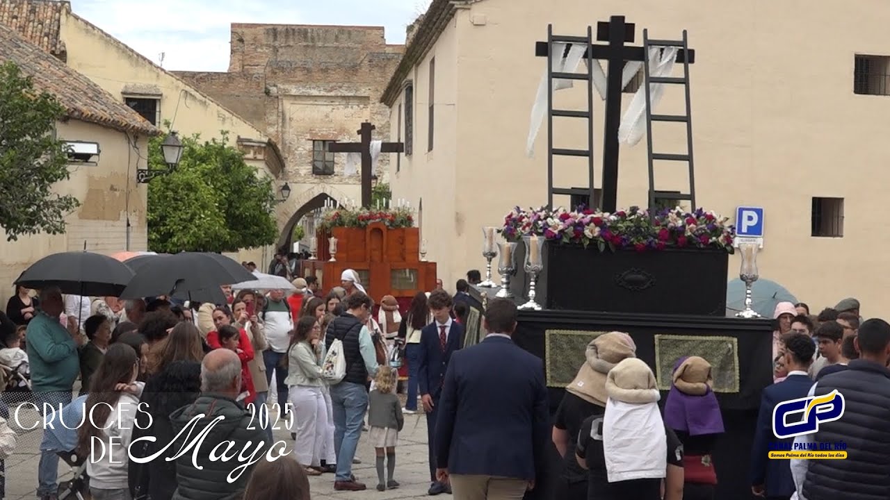 PROCESIÓN, CRUCES DE MAYO 2025 EN PALMA DEL RÍO