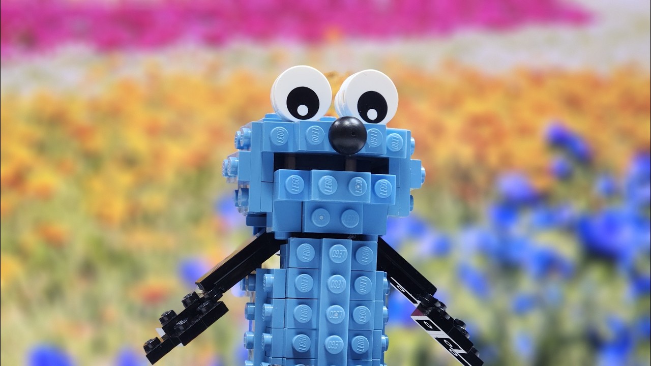 【LEGO】レゴでパペットスンスン作ってみた【琴葉茜】How to Build LEGO Puppet Sunsun with Moving Gimmick