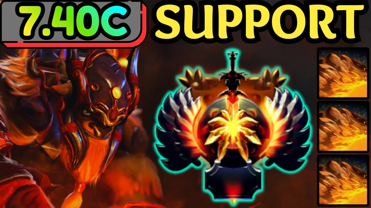 🔥 IMMORTAL EARTHSHAKER SUPPORT — TEAMFIGHT CONTROL DOMINATION | DOTA 2 🔥