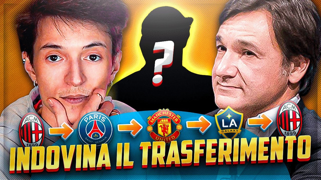 INDOVINA I TRASFERIMENTI CALCISTICI!!! w/Fabio Caressa [ZANO REACTION]