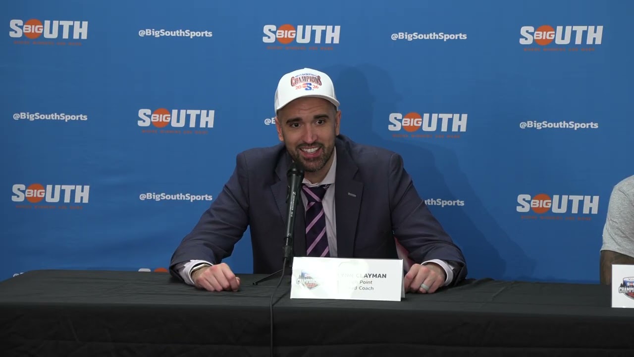 High Point vs. Winthrop Big South Championship Press Conference
