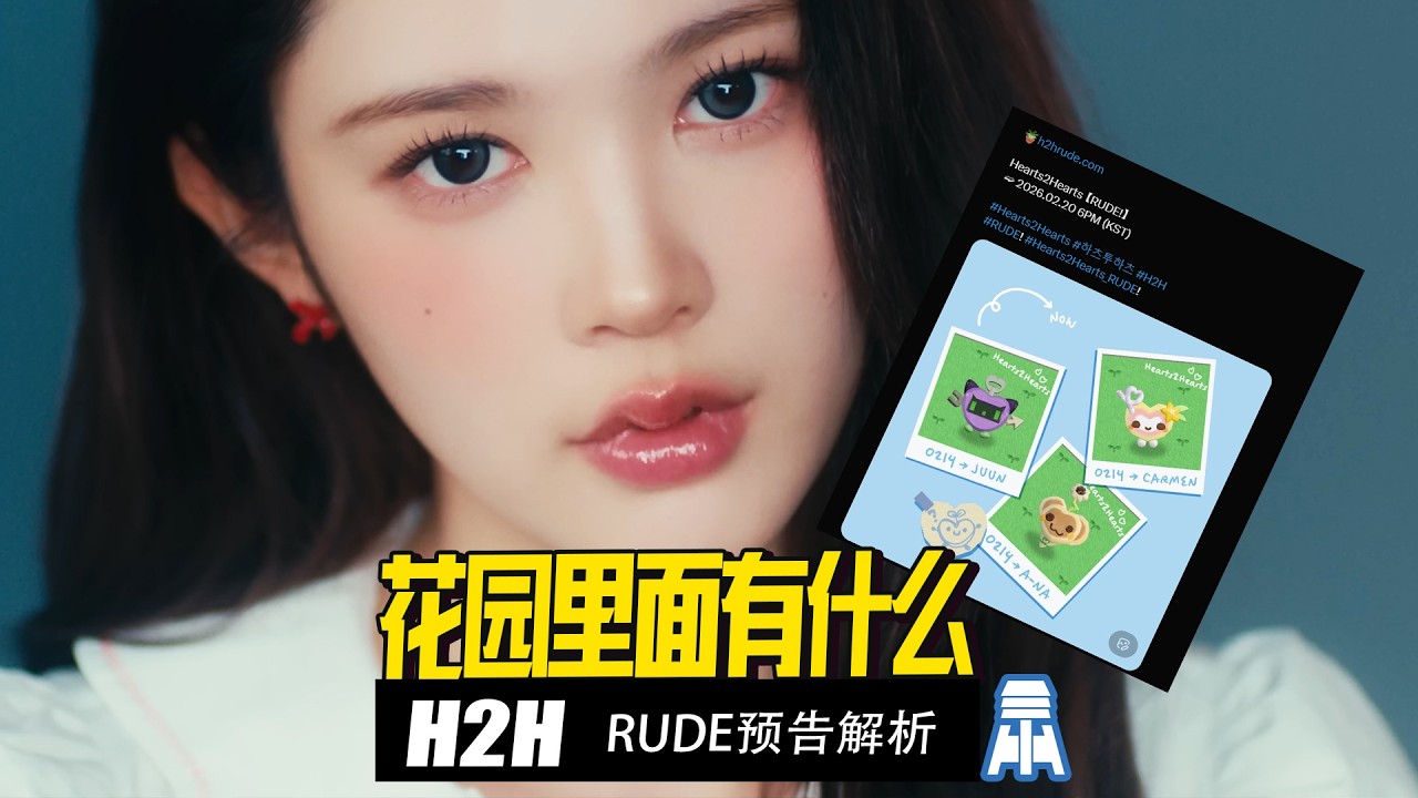 N K589【H2H】为什么有花园？RUDE预告解析@京叔聊韩团
