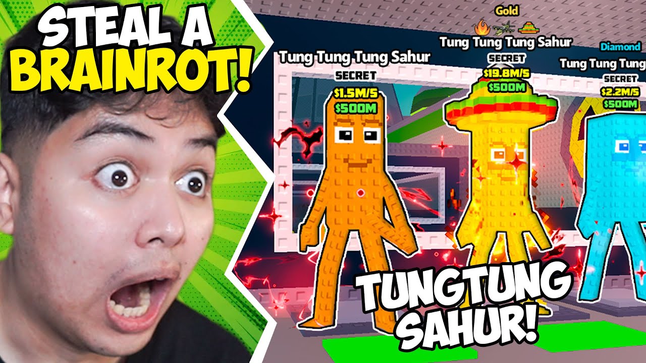 TUNG TUNG SAHUR Is Back in STEAL A BRAINROT! | Steal A Brainrot (Admin Abuse)