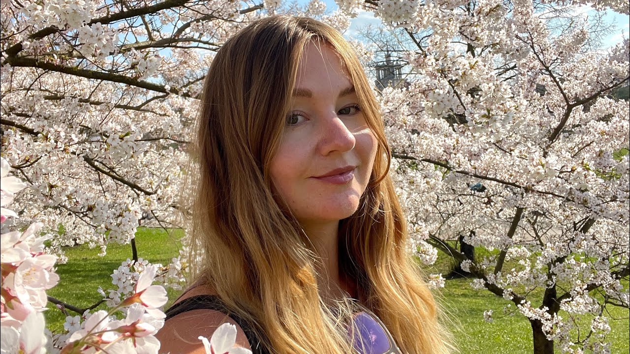 Day 2 in Lithuania — Settling in and Visiting the Cherry Blossoms