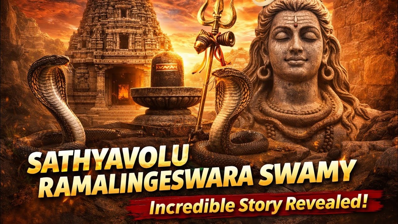 మీ కష్టాలు తీర్చే స్వామి: గిద్దలూరు సత్యవోలు రామలింగేశ్వర ఆలయం మహిమ!  7th-Century  Ramalingeswara 