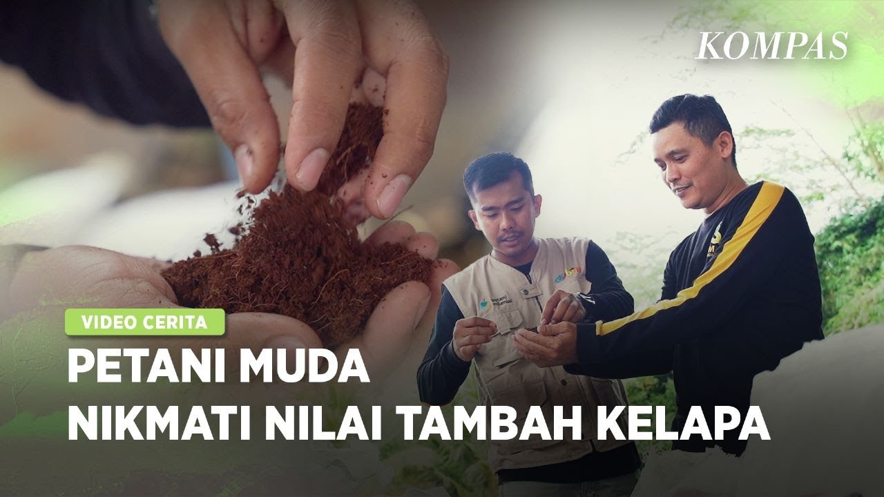 Di Tangan Milenial Pangandaran, Serabut Kelapa Bisa Bernilai Ratusan Juta Rupiah