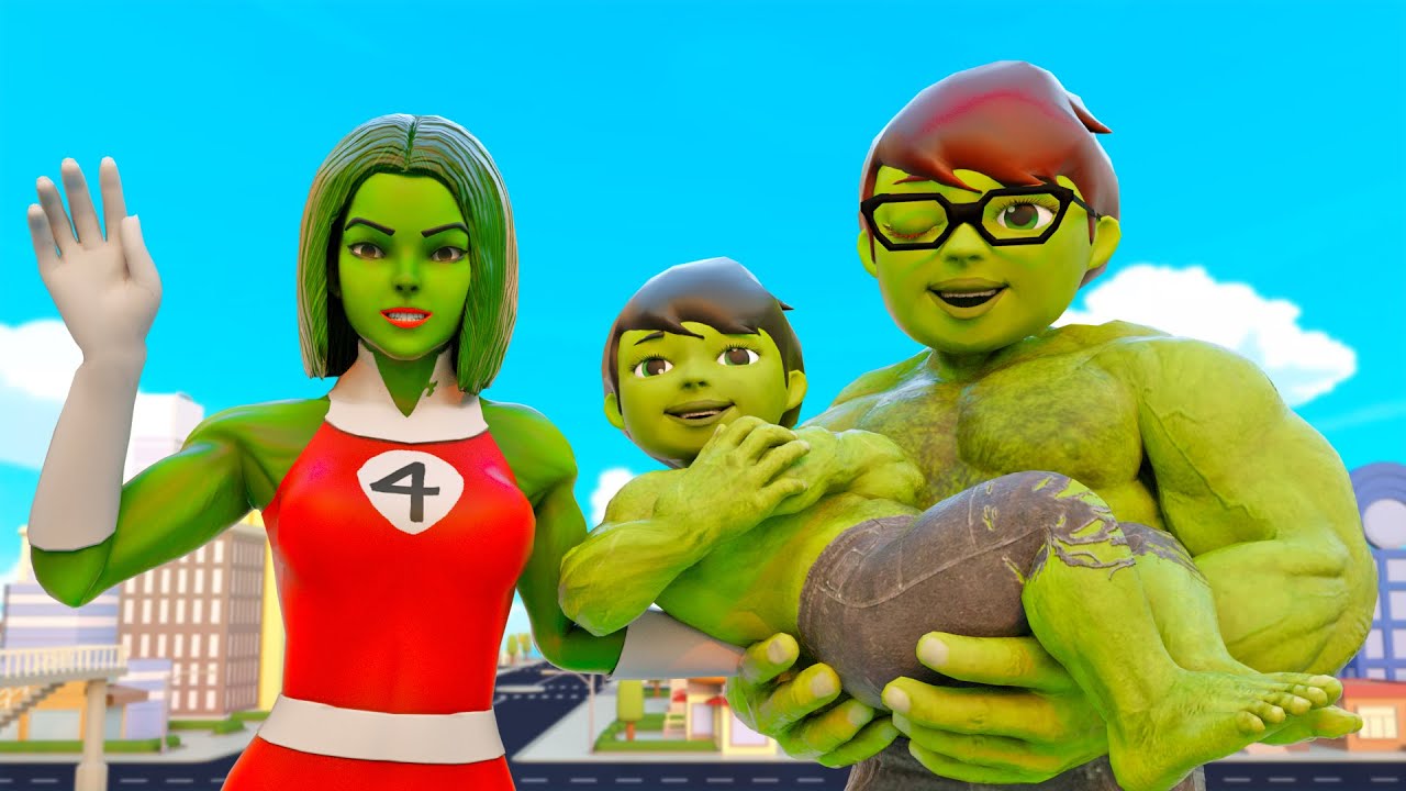 Giant Siren Head in Multi-Universe - Scary Teacher 3D Hero Hulk Nick