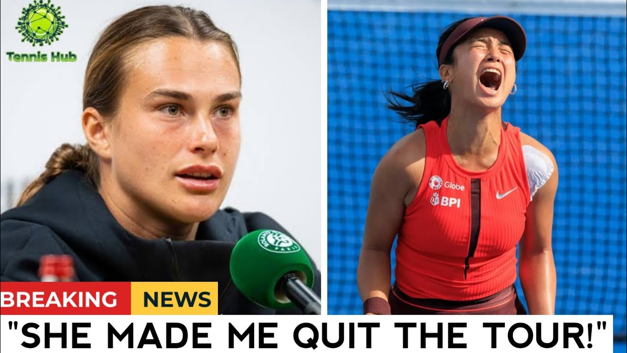 TOTAL CHAOS! Sabalenka ABANDONS Qatar Open as she ADMITS ON LIVE TV how Alex Eala STOLE HER AUDIENCE