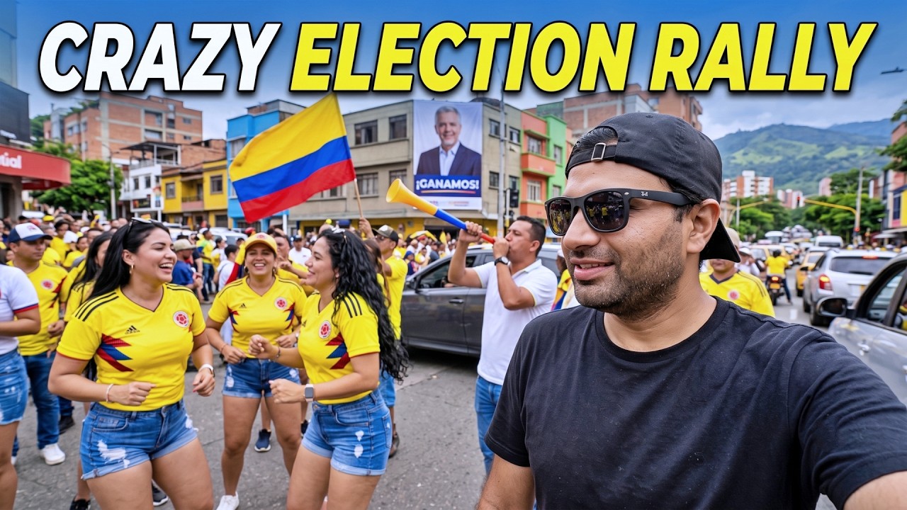 Surviving CRAZY Election Day in COLOMBIA 🇨🇴