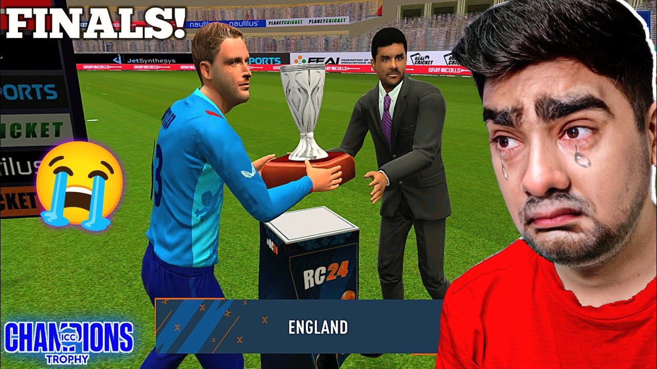 FINALS 😭! Champions Trophy India Vs England RC 24