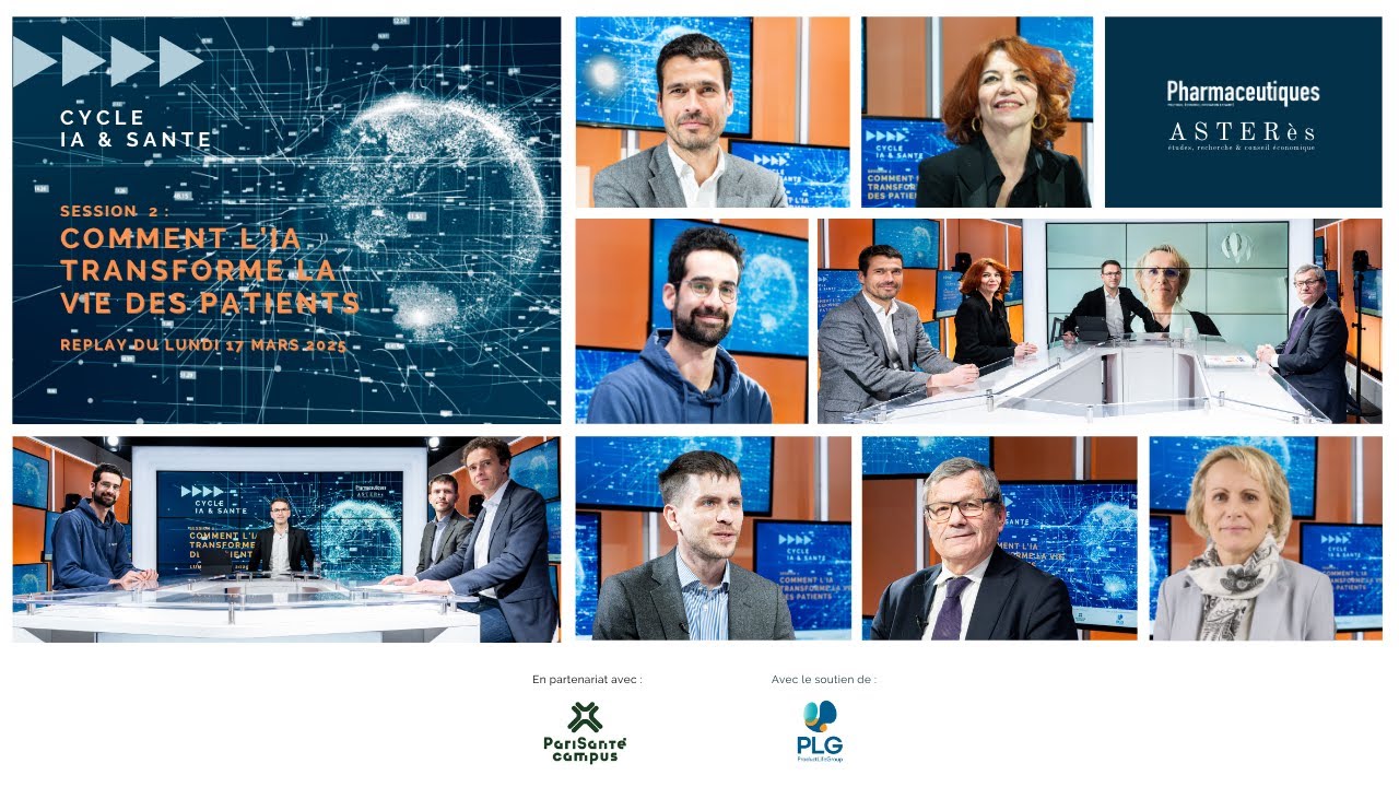 Cycle IA & santé I Session 2 : Comment l’IA transforme la vie des patients I 17 mars 2025