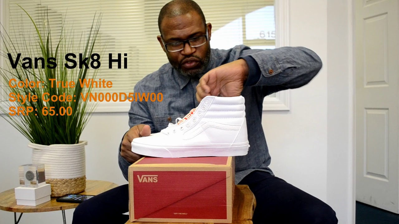 Vans Sk8 Hi True White VN000D5IW00