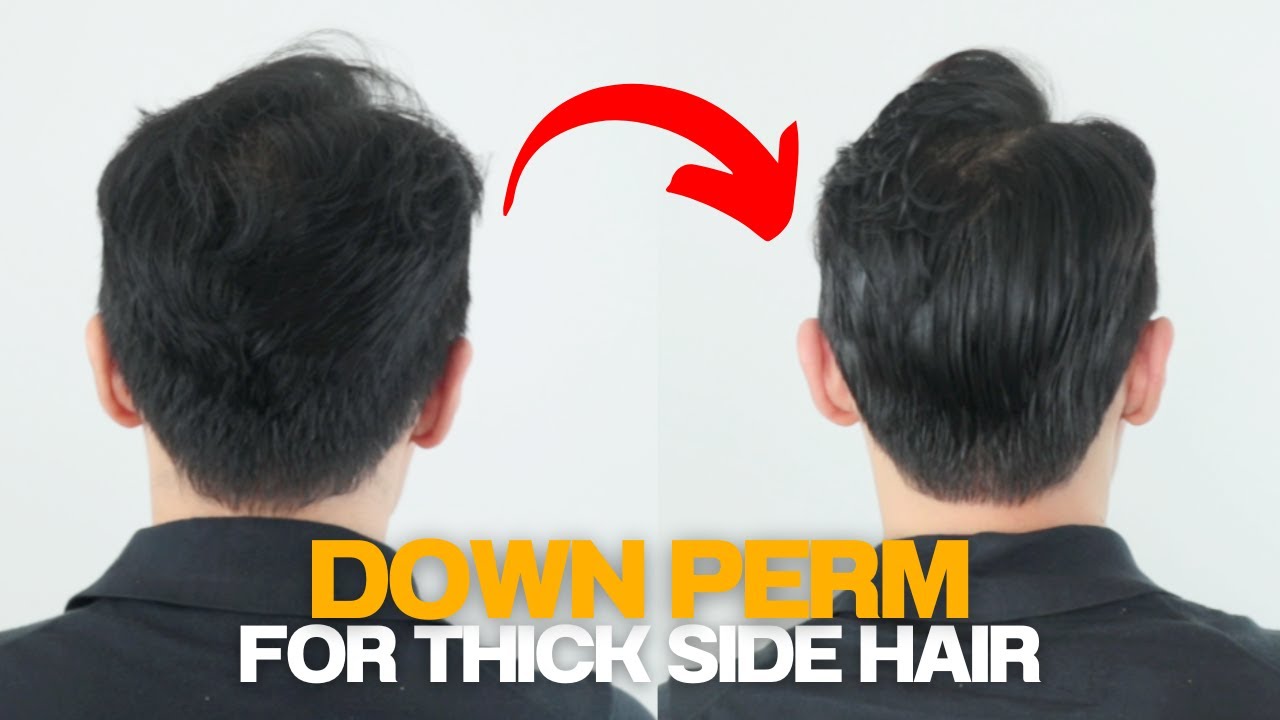 down perm men | down perm rambut | hair idol studio