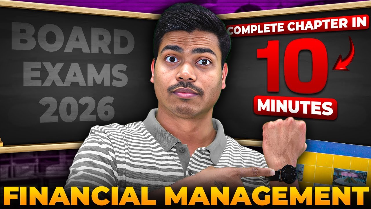 Financial Management | Fast Track Revision with  NCERT Key words | Class 12 Business studies