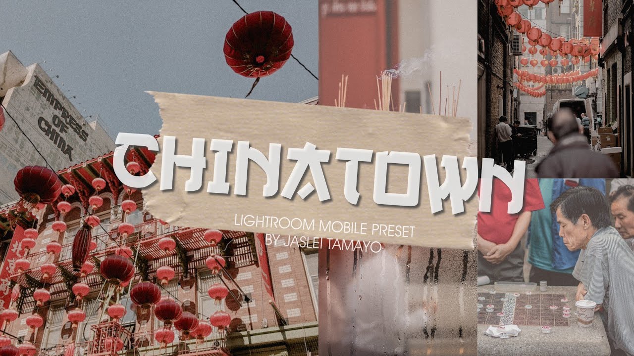 CHINATOWN | Warm Faded Red | LIGHTROOM PRESET FREE DNG | Jaslei Tamayo