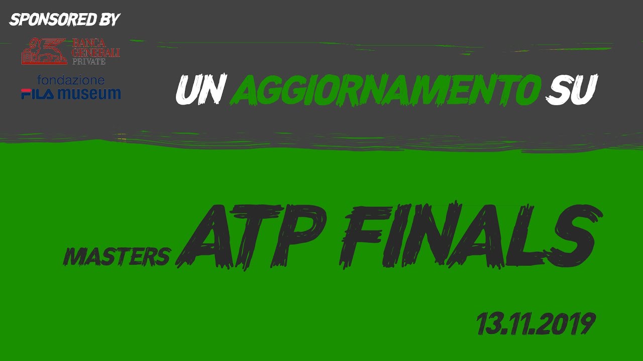 Le prime partite del Masters (ATP Finals)