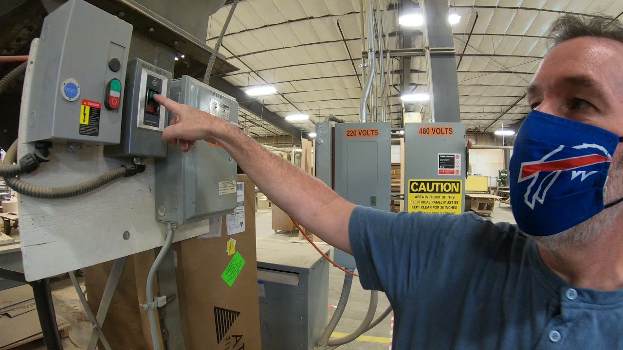 Panel Saw -  Dust Collector Operation