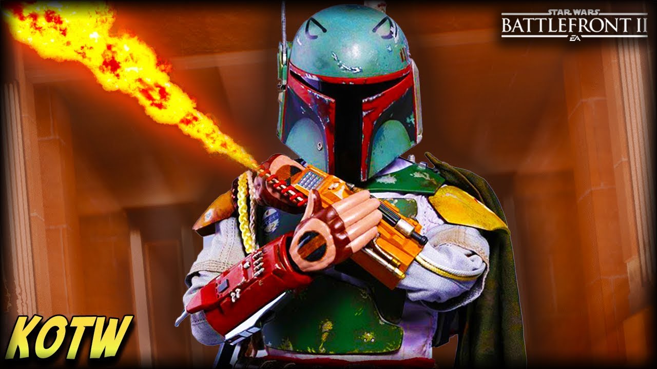 Boba Fett ROCKET DESTRUCTION! - Star Wars Battlefront 2 TOP 5 KILLS OF THE WEEK