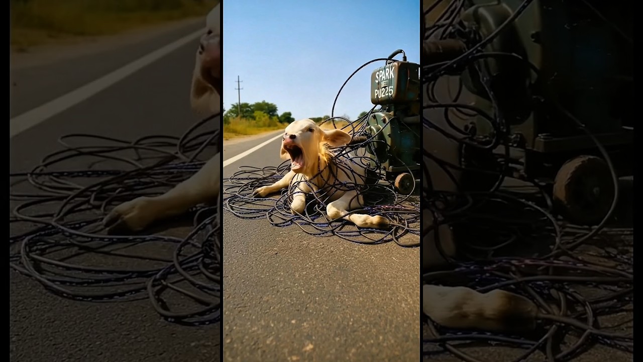 Kind Man Helps a Hurt Cow 🐄✨ | Child-Friendly Rescue Story 