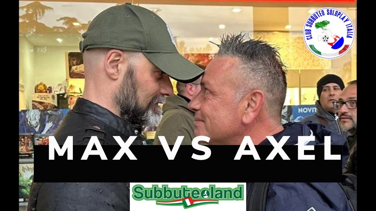 Subbuteo partite epiche :  Axel-Max