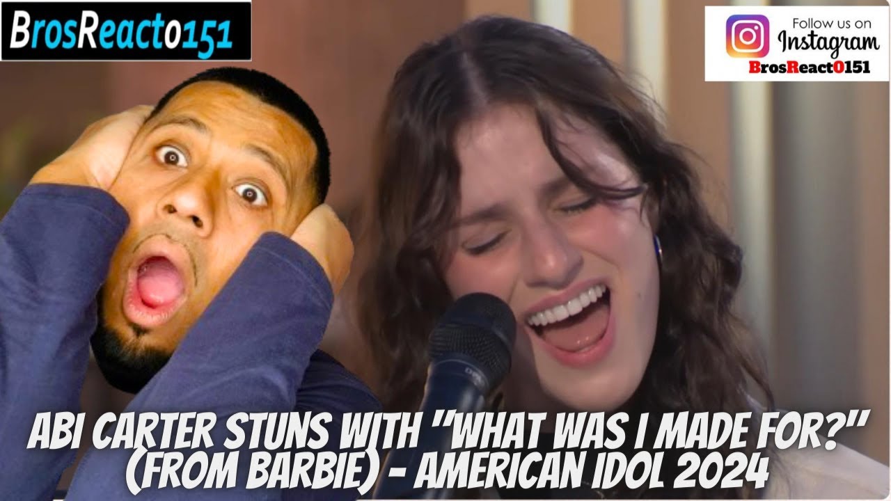 Abi Carter Stuns With "What Was I Made For?" (From Barbie) - American Idol 2024 REACTION