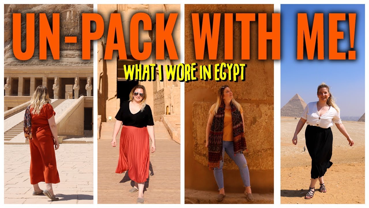 UN PACK WITH ME | What to Wear in Egypt | Travel Talk Tours | Natasha Atlas