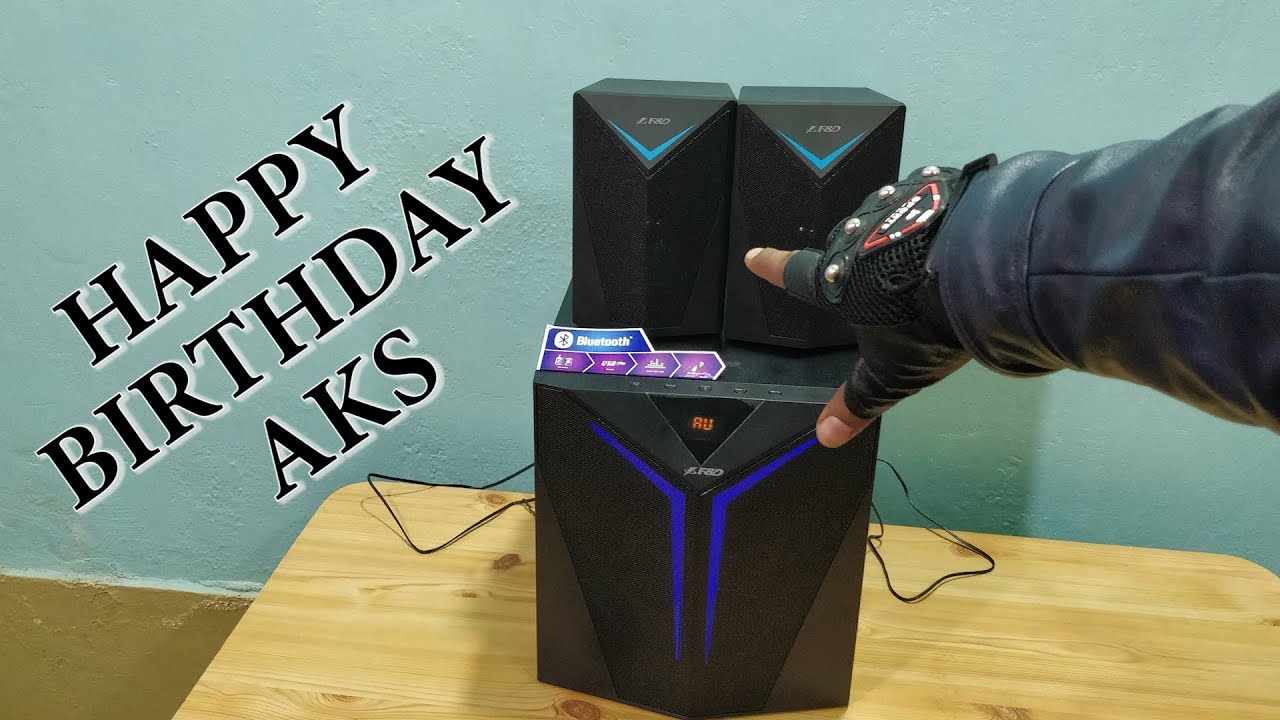F&D F560X 2.1 Home Theatre UnBoxing,Sound Test & Review by AKS