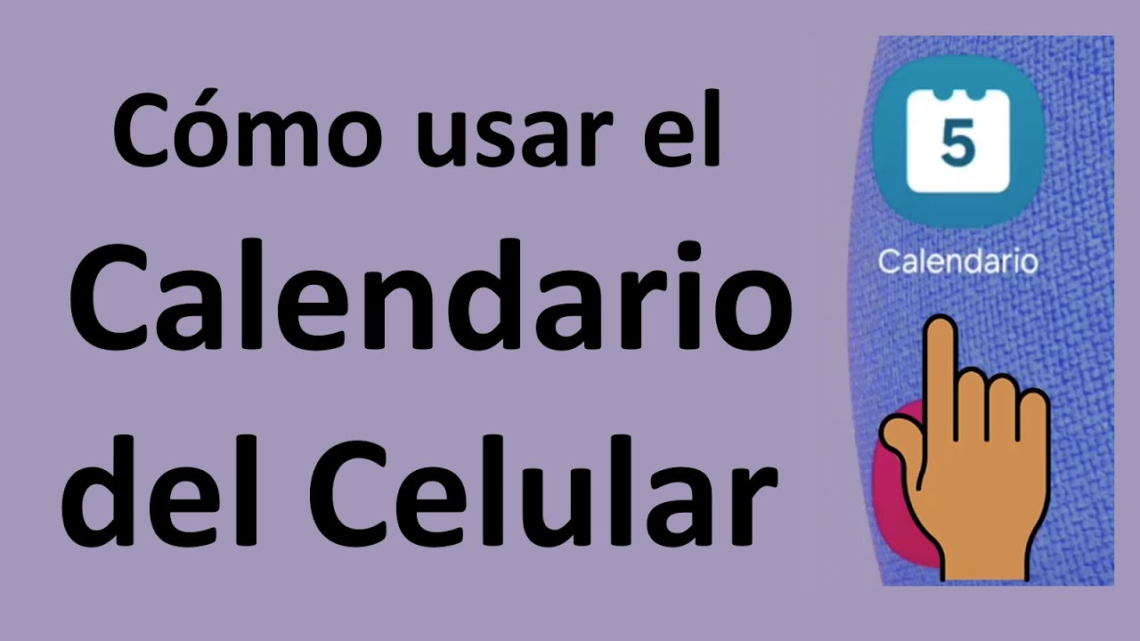 Como usar el calendario del celular Samsung