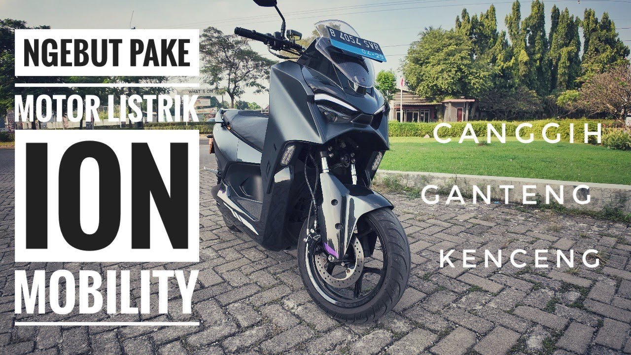 Ngebut pake motor listrik ON Mobility Ngacir boss!! - Review test Ion Mobility M1-S