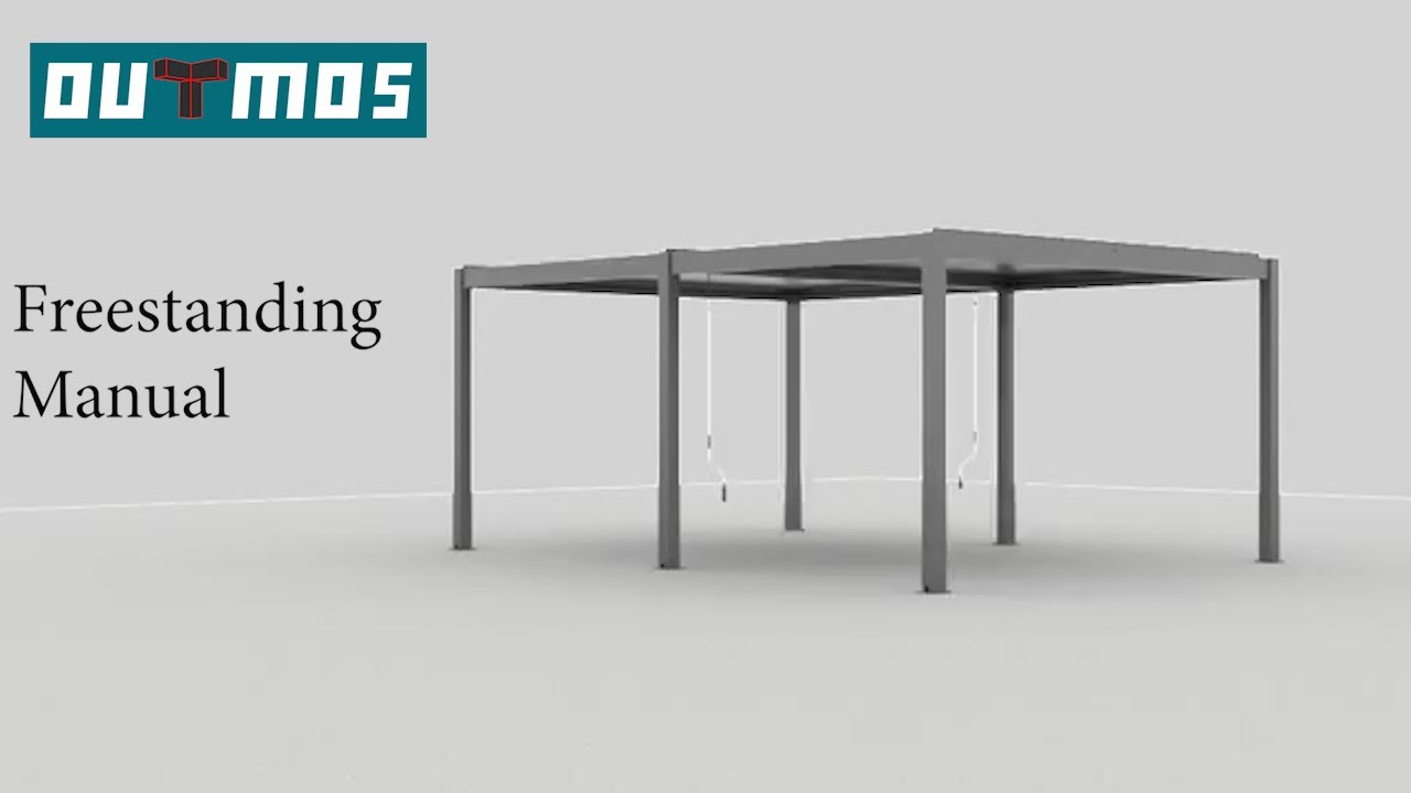 Installation guide   Outmos louvred pergola   Freestanding manual  46