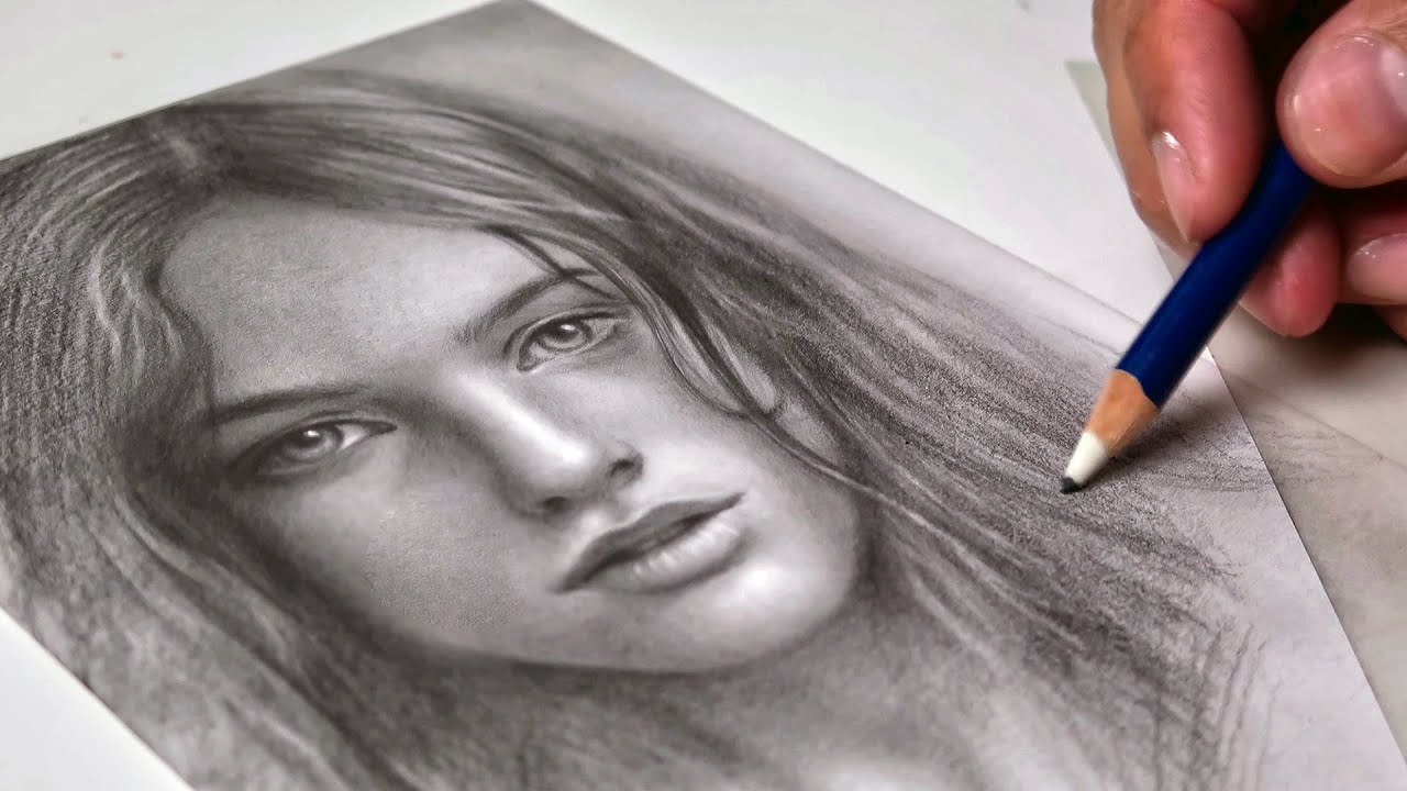 Traços simples - Desenhando um rosto a mão livre