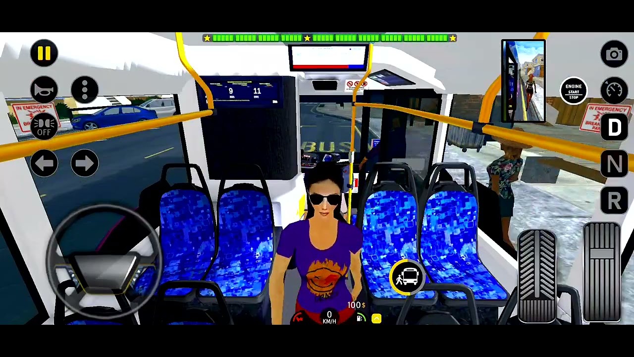 Bus Game 😱no.1   gameplay best mobile game| #shorts
