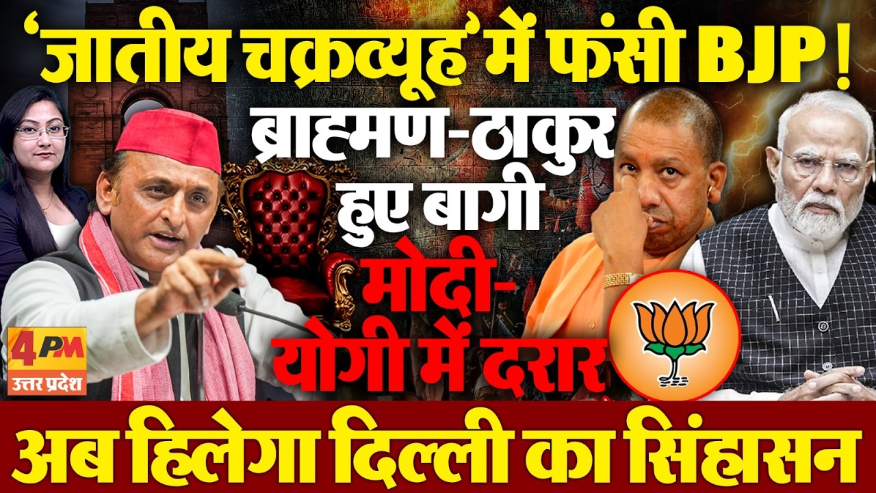 'जातीय चक्रव्यूह' में फंसी BJP ! अब हिलेगा दिल्ली का सिंहासन