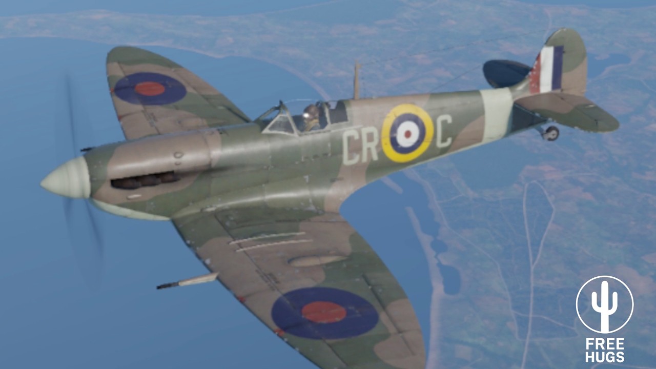 Air RB Montage: Spitfire, Skyhawk, Mustang, Tiger, Thunderbolt | no commentary