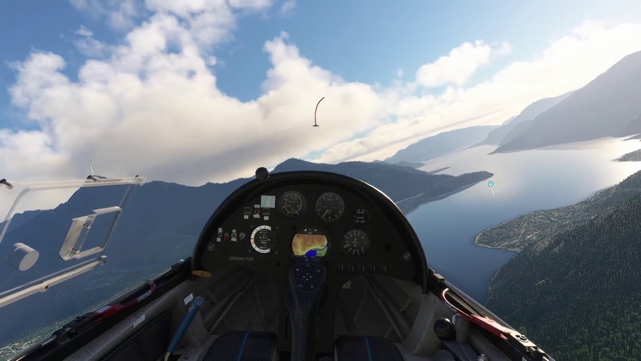 Voltige sur le Lac de Côme