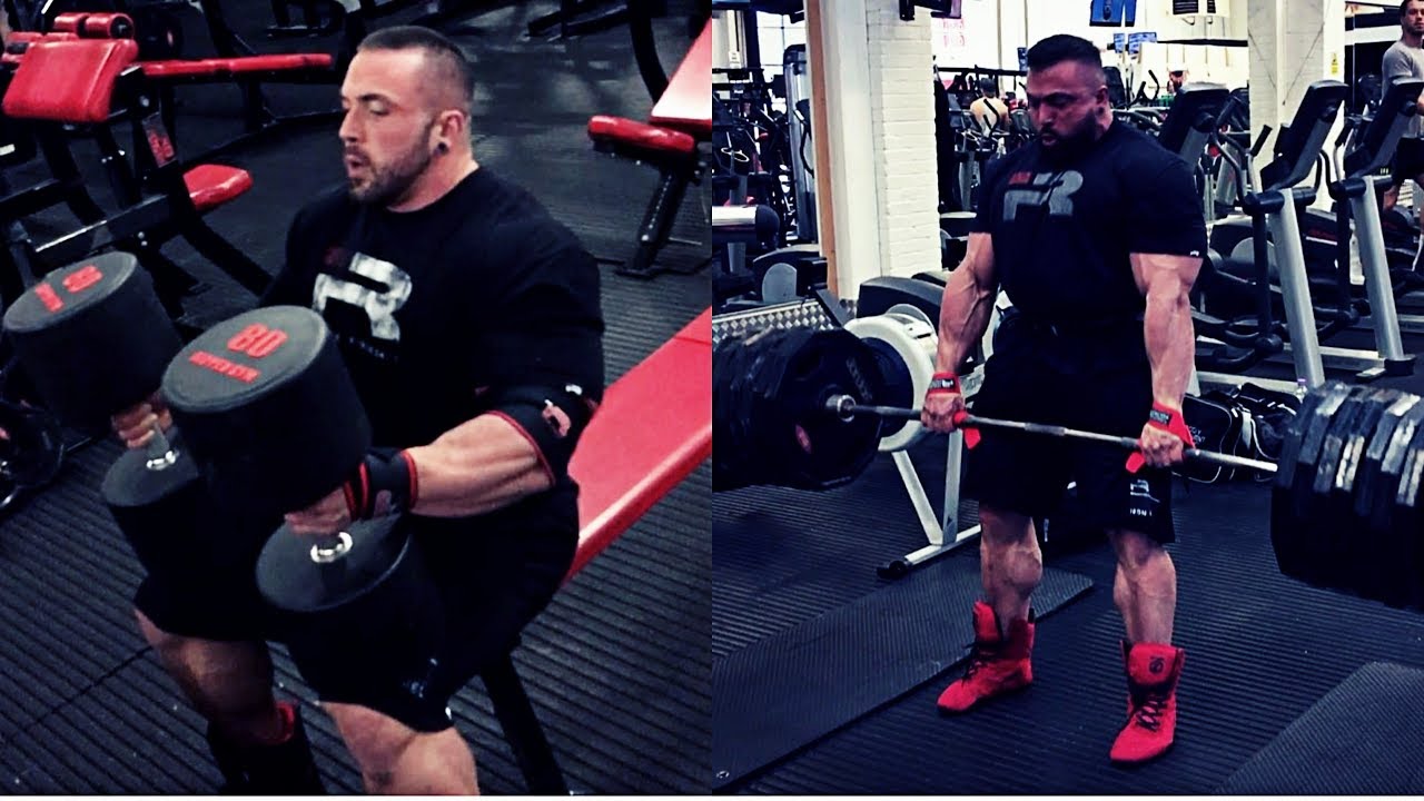IFBB PRO BIG Monster Luke Sandoe Extreme Workout 2017