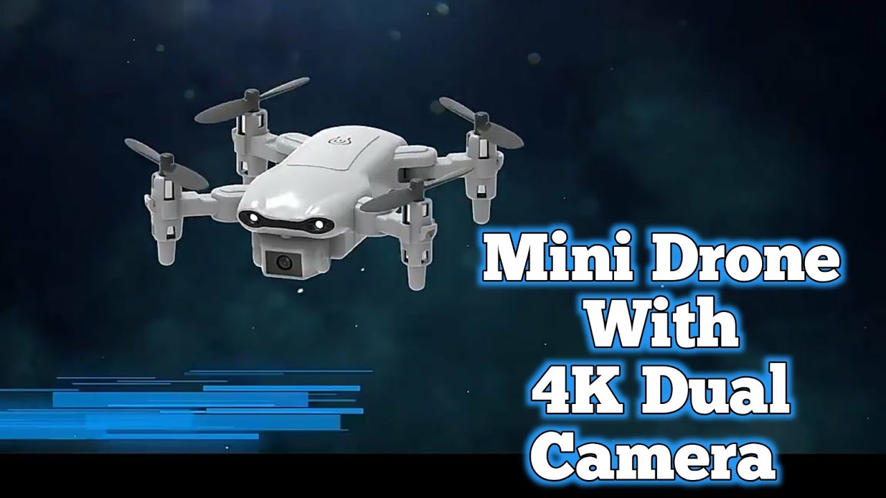 V9 RC Mini Drone 4k Dual Camera HD Tech