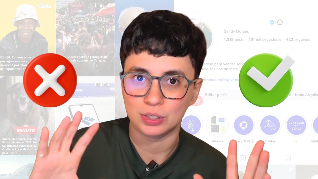 Conteúdo Cara de 2023 🆚 2026 - 5 Principais MUDANÇAS! (para divulgar serviço no Insta)