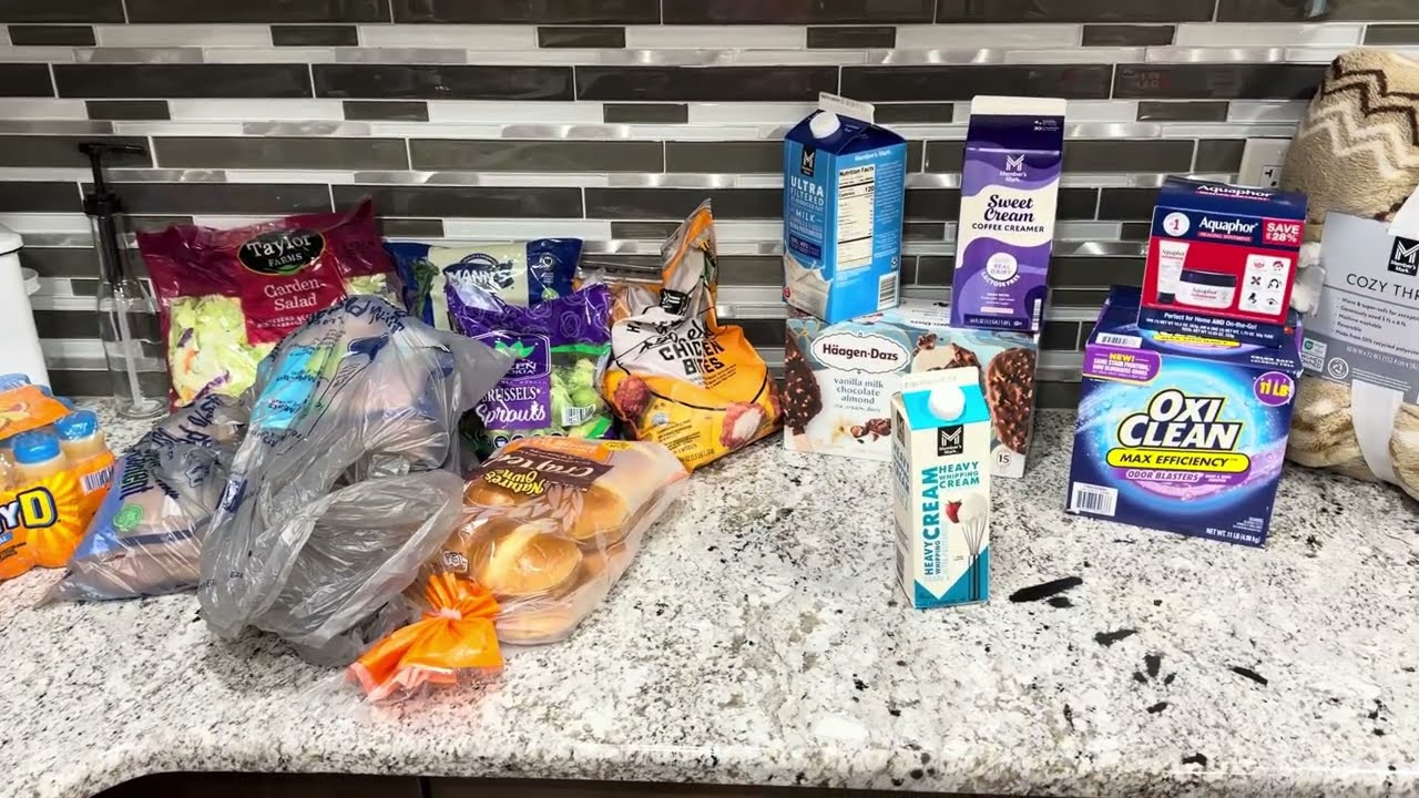 Grocery Haul On A Budget/Sam's Club/Costco/ShopRite
