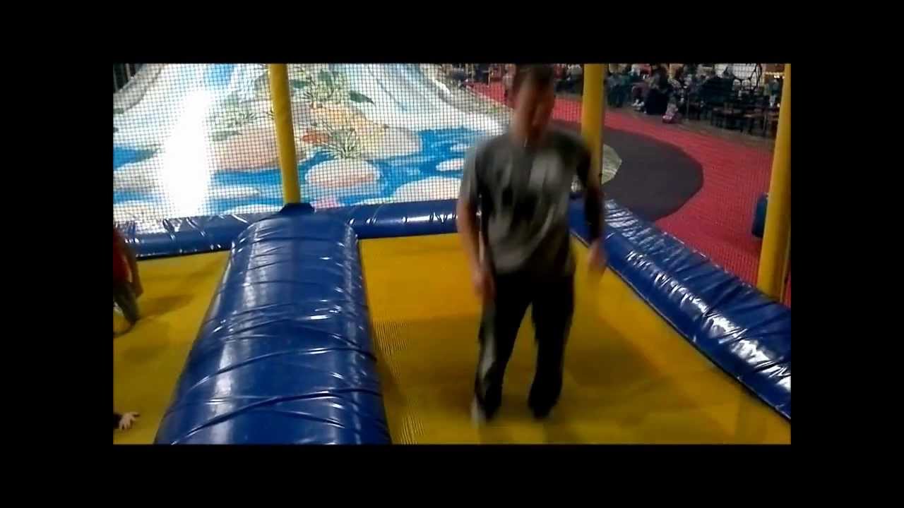 Trampolin Amateure - witzig / Amateur trampoline - funny