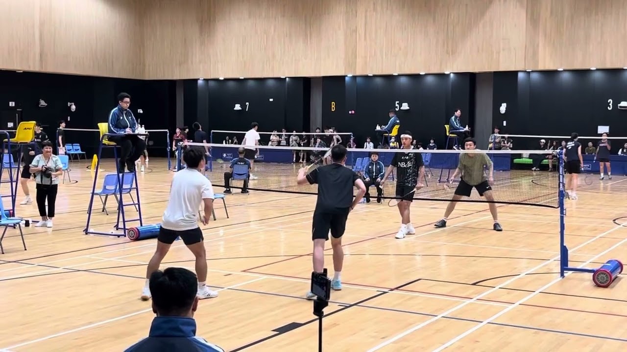 2025 全港羽毛球錦標賽 高級男雙 劉善熹/楊銘諾 vs 鄧俊文/呂俊瑋 （二）