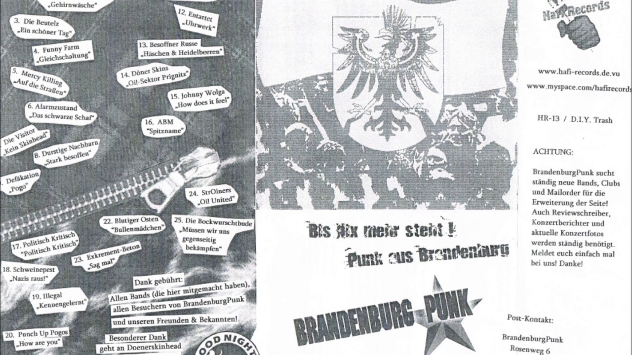 BRANDENBURGPUNK.de SAMPLER