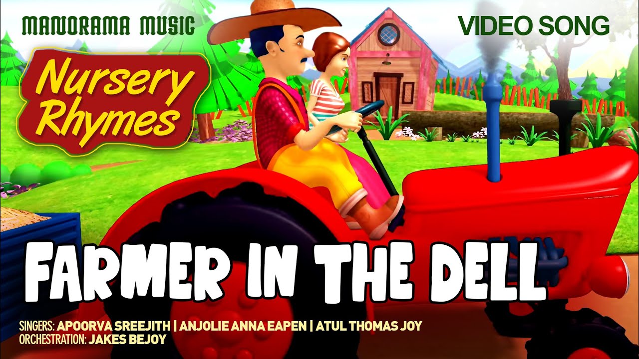 Farmer in the Dell | English Nursery Rhymes | Children Nursery Rhymes