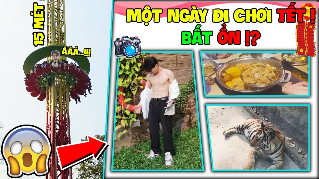 VLOG TẾT: Một Ngày Đi Chơi Tết Của Mình Đã Đi Những Đâu...!? | Gain Tạ